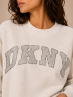 Rhinestone Logo Sweatshirt Black - Εικόνα 8