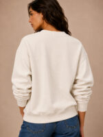 Rhinestone Logo Sweatshirt Black - Εικόνα 9