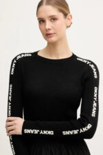LOGO RIB BLOUSE