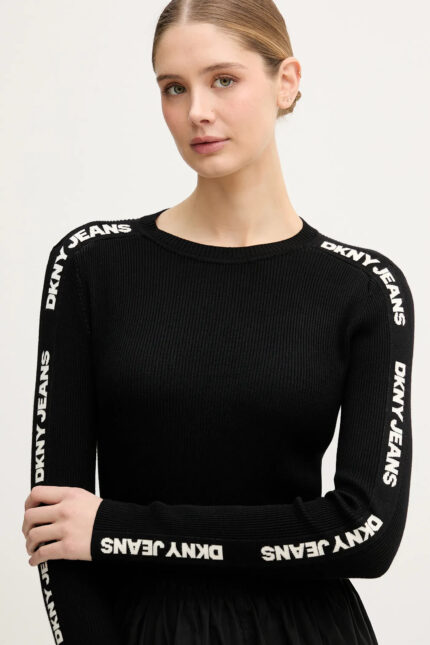LOGO RIB BLOUSE