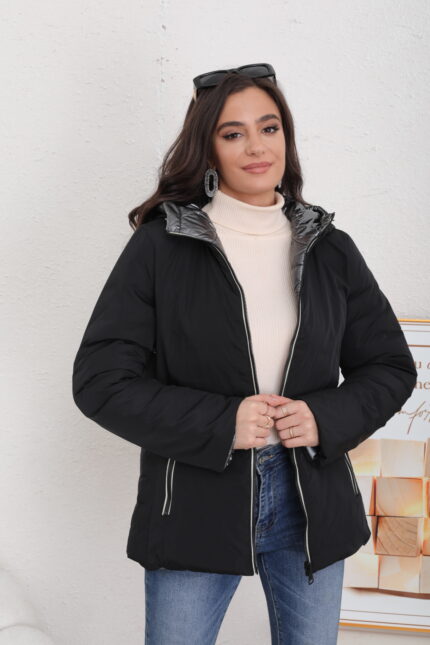 Μπουφάν Puffer διπλής όψεως