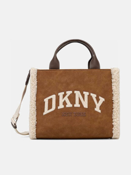 Γούνινη Γυναικεία Tote Τσάντα Suede