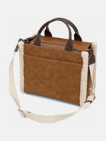 Γούνινη Γυναικεία Tote Τσάντα Suede - Image 4